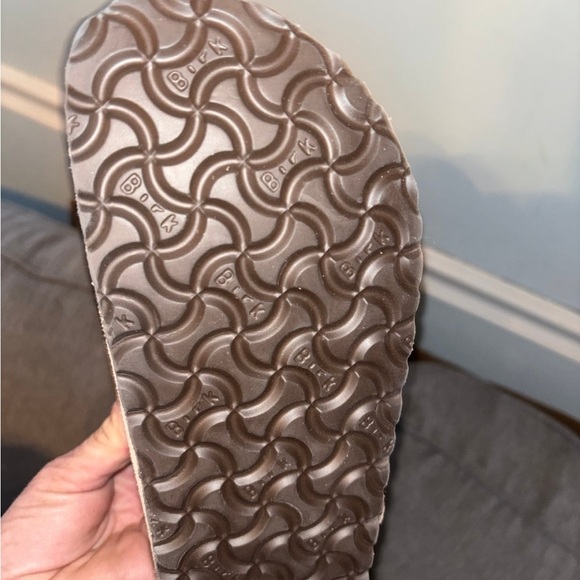 LG Beige Suede Slip-On Shoes - Picture 5 of 5